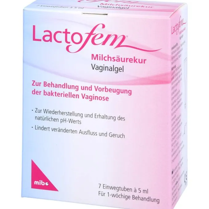 LACTOFEM Milchsäurekur Vaginalgel 7X5 ml