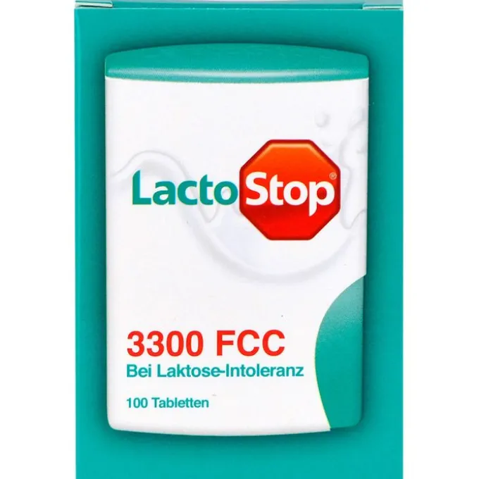 LACTOSTOP 3.300 FCC Tabletten Klickspender 100 Stück