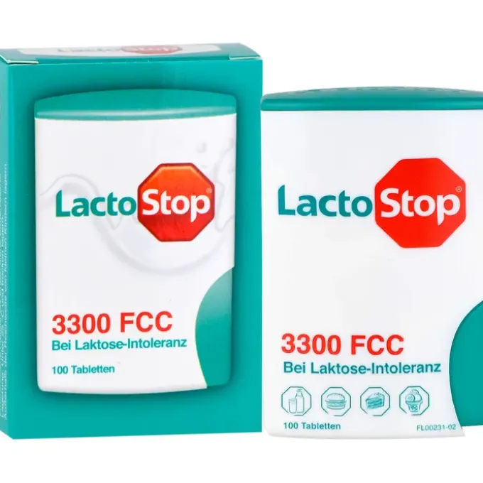 LACTOSTOP 3.300 FCC Tabletten Klickspender 100 Stück
