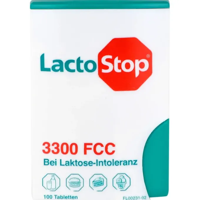 LACTOSTOP 3.300 FCC Tabletten Klickspender 100 Stück