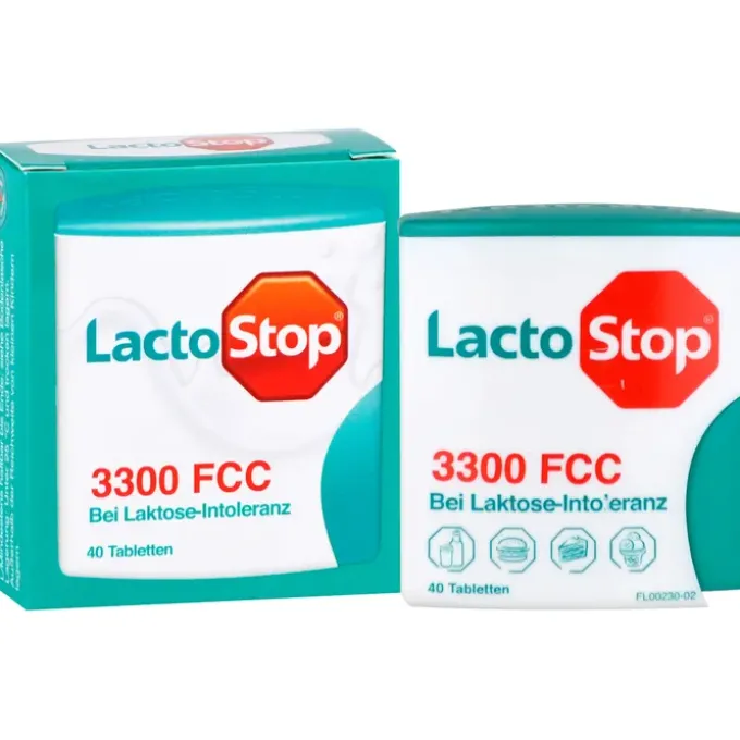 LACTOSTOP 3.300 FCC Tabletten Klickspender 40 Stück