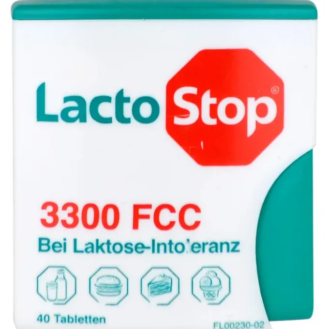 LACTOSTOP 3.300 FCC Tabletten Klickspender 40 Stück