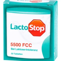 LACTOSTOP 5.500 FCC Tabletten Klickspender 50 Stück