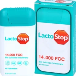LACTOSTOP 14.000 FCC Tabletten Spender 40 Stück