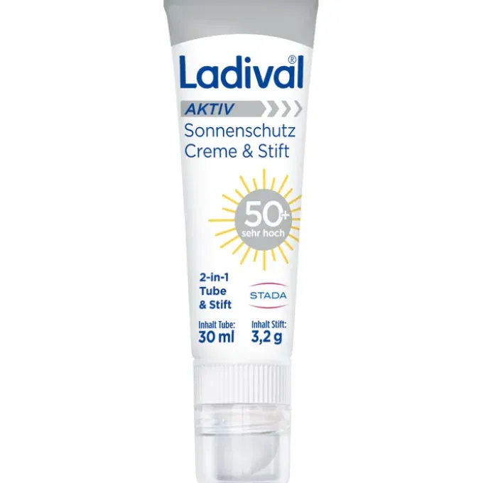 LADIVAL Aktiv Sonnenschutz Creme & Stift LSF 50+ 30 ml