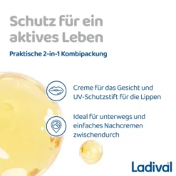 LADIVAL Aktiv Sonnenschutz Creme & Stift LSF 50+ 30 ml