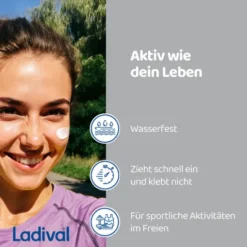 LADIVAL Aktiv Sonnenschutz Creme & Stift LSF 50+ 30 ml