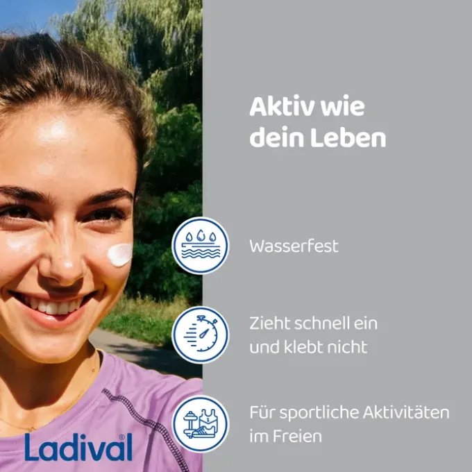 LADIVAL Aktiv Sonnenschutz Creme & Stift LSF 50+ 30 ml
