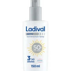 LADIVAL Aktiv Sonnenschutz-Spray LSF 50+ 150 ml