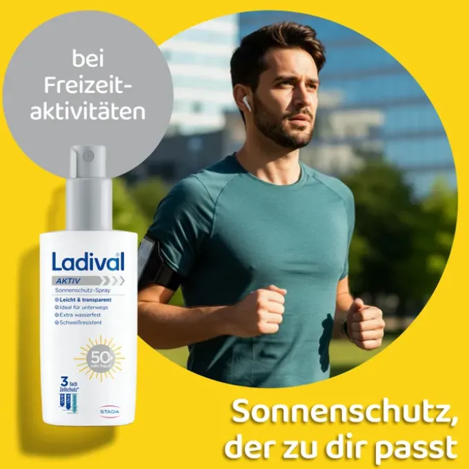 LADIVAL Aktiv Sonnenschutz-Spray LSF 50+ 150 ml