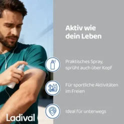 LADIVAL Aktiv Sonnenschutz-Spray LSF 50+ 150 ml