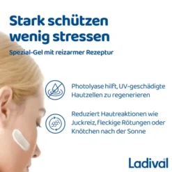 LADIVAL allergische Haut Gel Gesicht LSF 30 50 ml