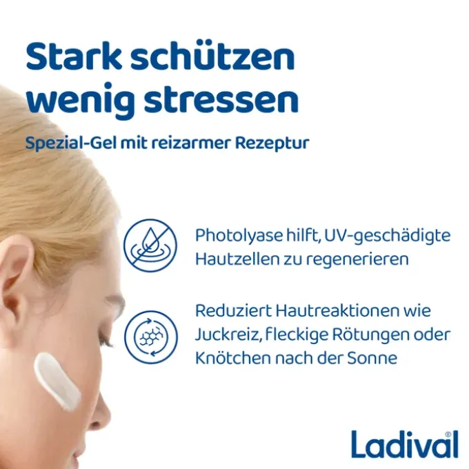 LADIVAL allergische Haut Gel Gesicht LSF 30 50 ml