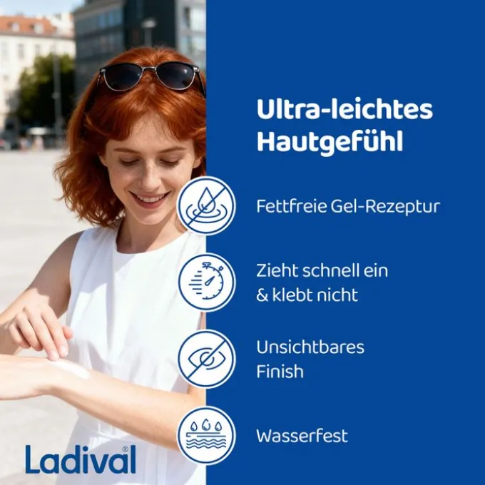 LADIVAL allergische Haut Sonnenschutz-Gel LSF 30 200 ml