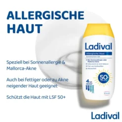 LADIVAL allergische Haut Sonnenschutz-Gel LSF 50+ 200 ml