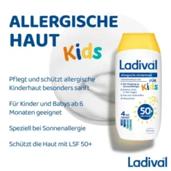LADIVAL allergische Kinderhaut Gel LSF 50+ 200 ml
