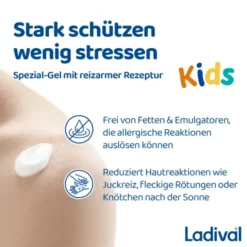 LADIVAL allergische Kinderhaut Gel LSF 50+ 200 ml