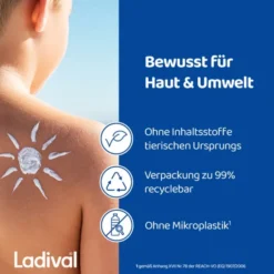 LADIVAL allergische Kinderhaut Gel LSF 50+ 200 ml