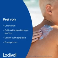 LADIVAL allergische Kinderhaut Gel LSF 50+ 200 ml