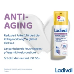 LADIVAL Anti-Aging Sonnenschutz-Creme LSF 50+ 50 ml