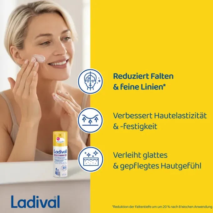 LADIVAL Anti-Aging Sonnenschutz-Creme LSF 50+ 50 ml