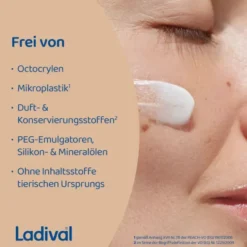 LADIVAL Anti-Pigmentflecken Creme Gesicht LSF 50+ 50 ml