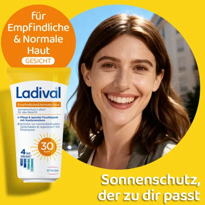 LADIVAL empfindliche Haut Lotion Gesicht LSF 30 50 ml