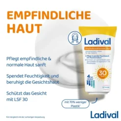 LADIVAL empfindliche Haut Lotion Gesicht LSF 30 50 ml