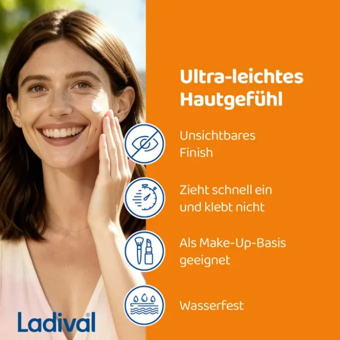 LADIVAL empfindliche Haut Lotion Gesicht LSF 30 50 ml