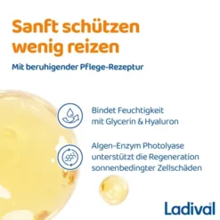 LADIVAL empfindliche Haut Lotion Gesicht LSF 50+ 50 ml
