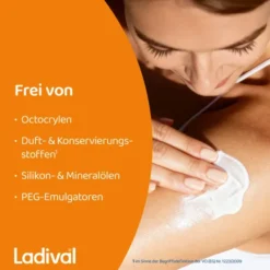LADIVAL empfindliche Haut Lotion Gesicht LSF 50+ 50 ml