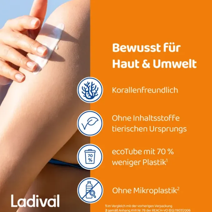 LADIVAL empfindliche Kinderhaut Creme LSF 50+ 50 ml