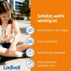 LADIVAL empfindliche Kinderhaut Spray LSF 50+ 150 ml