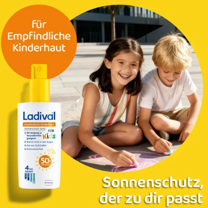 LADIVAL empfindliche Kinderhaut Spray LSF 50+ 150 ml
