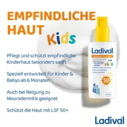 LADIVAL empfindliche Kinderhaut Spray LSF 50+ 150 ml