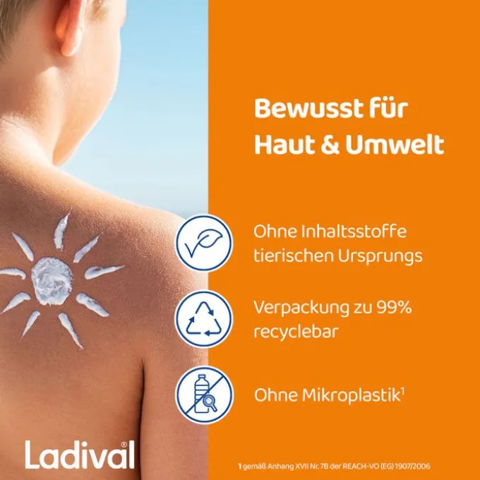 LADIVAL empfindliche Kinderhaut Milch LSF 50+ 200 ml