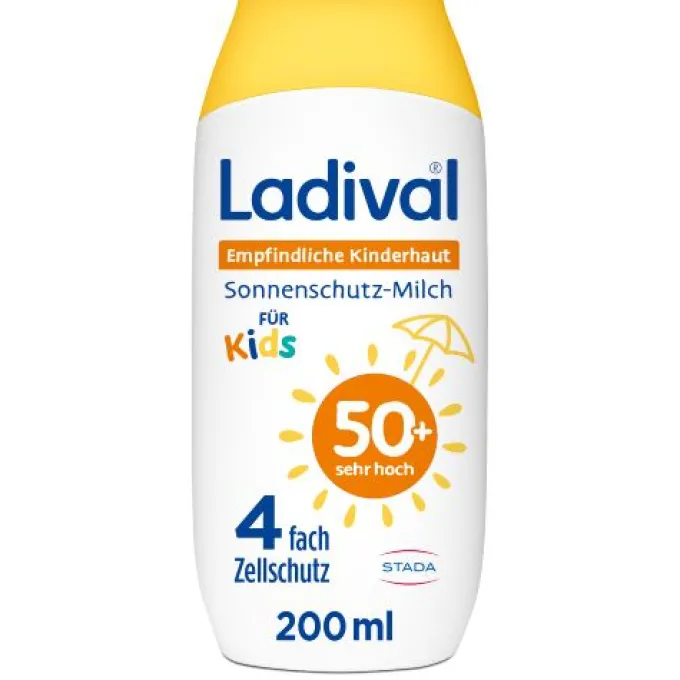 LADIVAL empfindliche Kinderhaut Milch LSF 50+ 200 ml