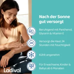 LADIVAL empfindliche & normale Haut Apres Lotion 200 ml