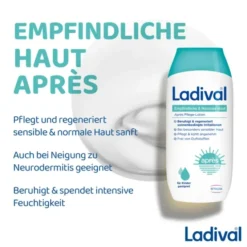 LADIVAL empfindliche & normale Haut Apres Lotion 200 ml