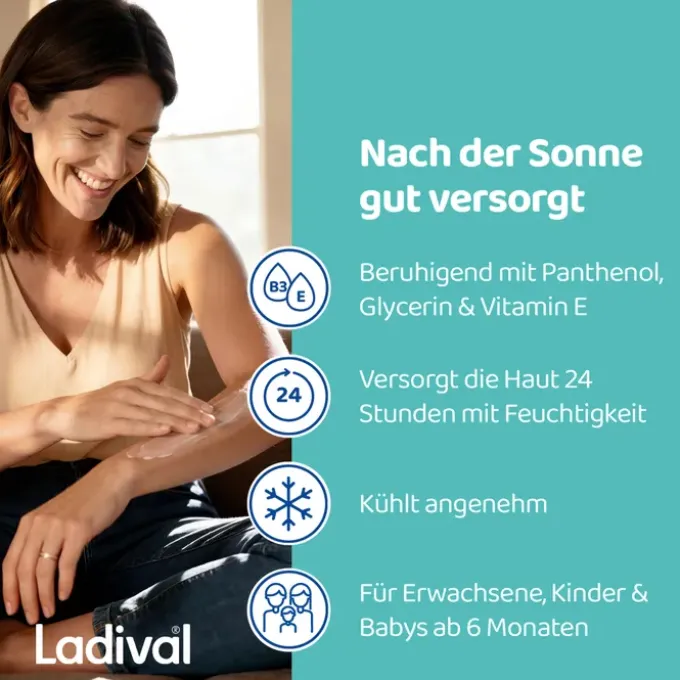 LADIVAL empfindliche & normale Haut Apres Lotion 200 ml