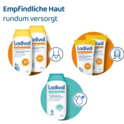 LADIVAL empfindliche & normale Haut Apres Lotion 200 ml
