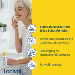 LADIVAL Hautbarriere Repair Sonnensch.Cre.LSF 50+ 50 ml