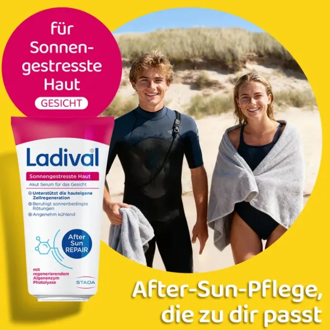 LADIVAL sonnengestresste Haut Akut Serum Gesicht 50 ml