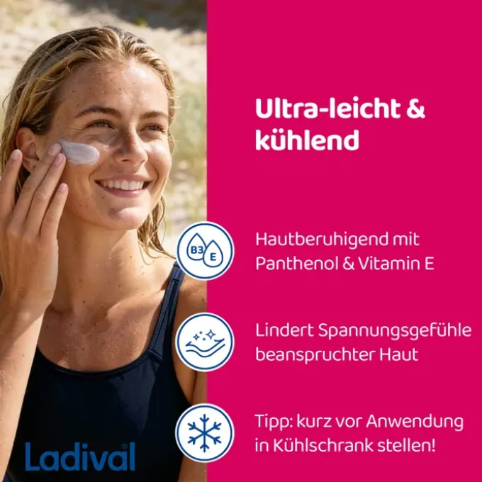 LADIVAL sonnengestresste Haut Akut Serum Gesicht 50 ml