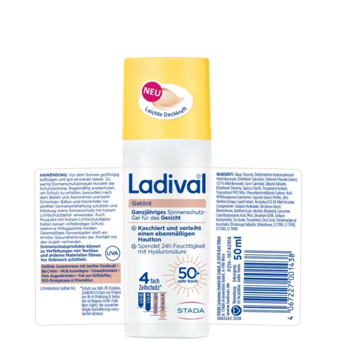LADIVAL Sonnenschutz-Gel getönt LSF 50+ 50 ml