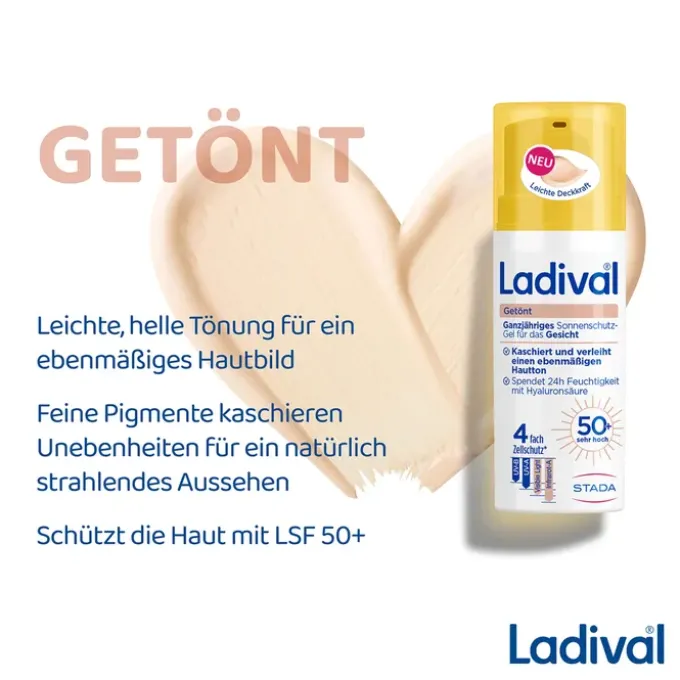 LADIVAL Sonnenschutz-Gel getönt LSF 50+ 50 ml