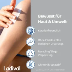 LADIVAL trockene Haut Sonnenschutz-Spray LSF 50+ 150 ml