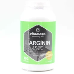 L-ARGININ HOCHDOSIERT 4.500 mg Kapseln 360 Stück