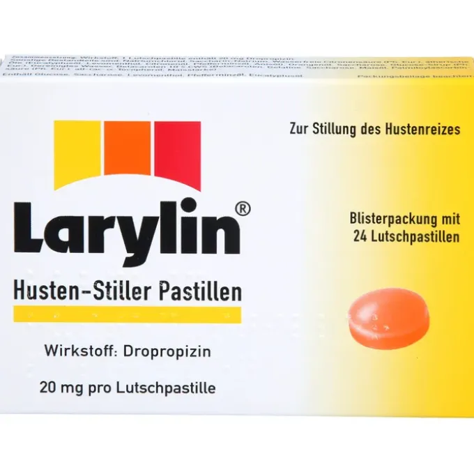 LARYLIN Husten-Stiller Lutschpastillen 24 St