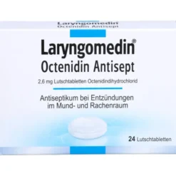 LARYNGOMEDIN Octenidin Antisept 2,6 mg Lutschtabl. 24 St